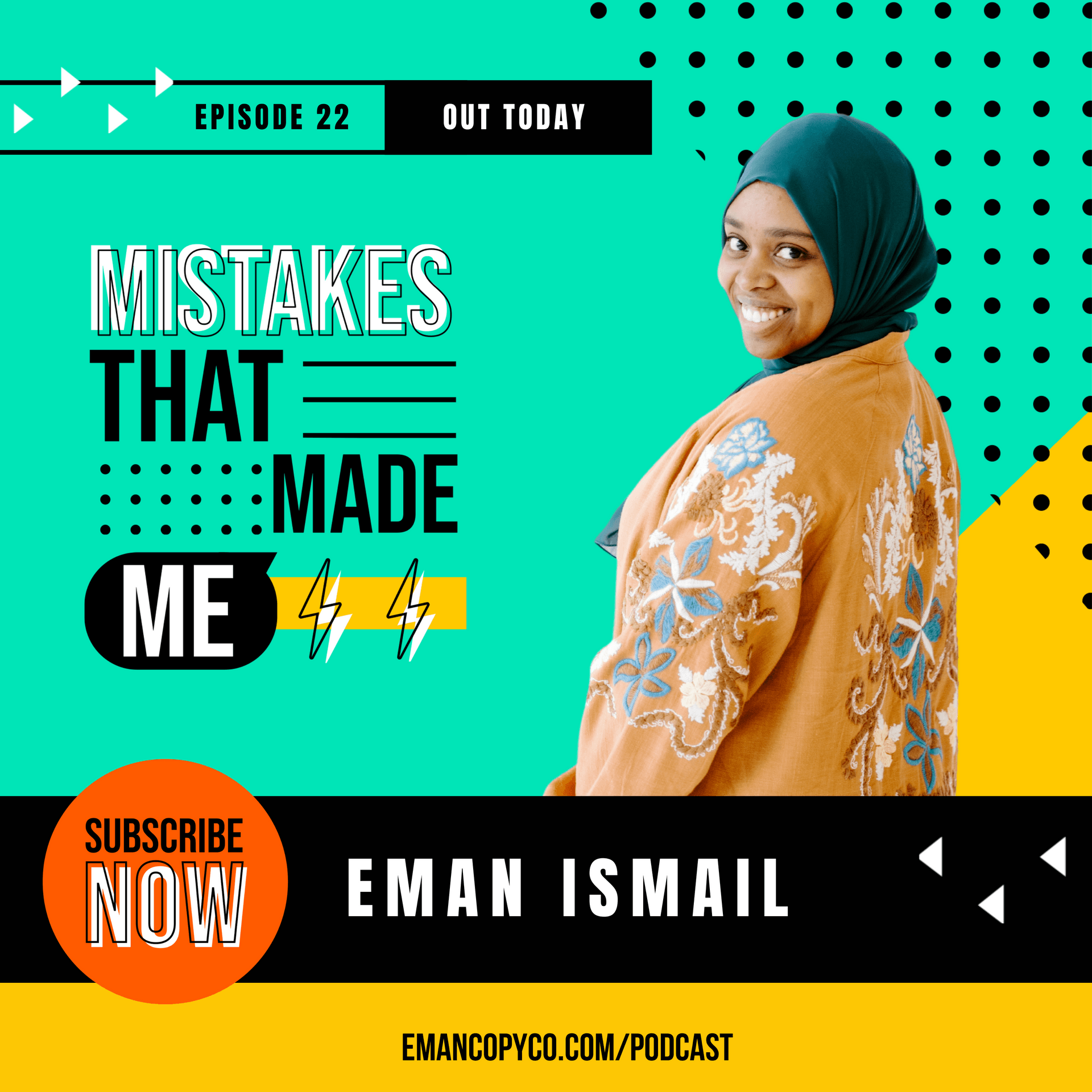 Episode cover for mistakes that made me with Eman Ismail with The Marketing Meetup