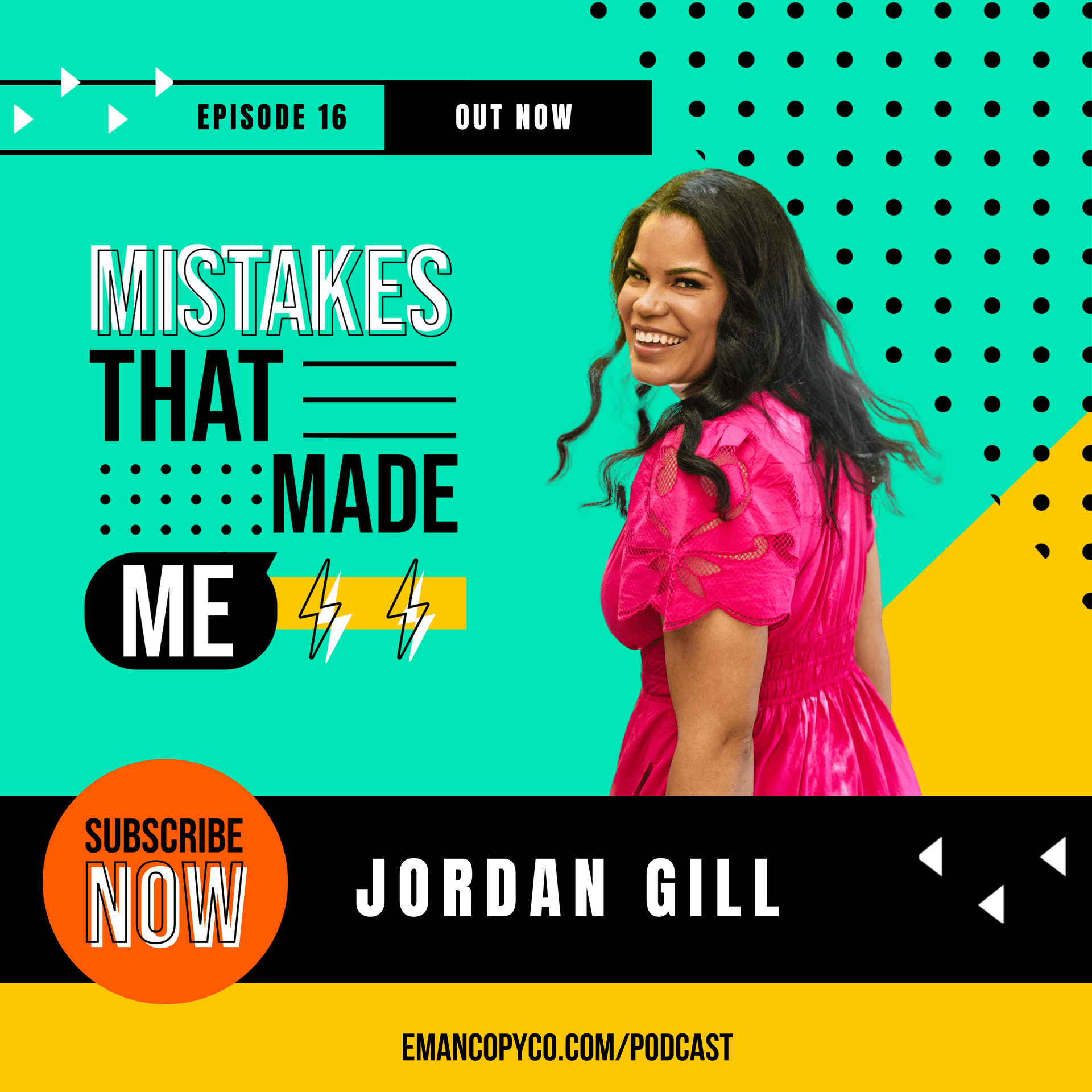 Episode cover for mistakes that made me with Jordan Gill