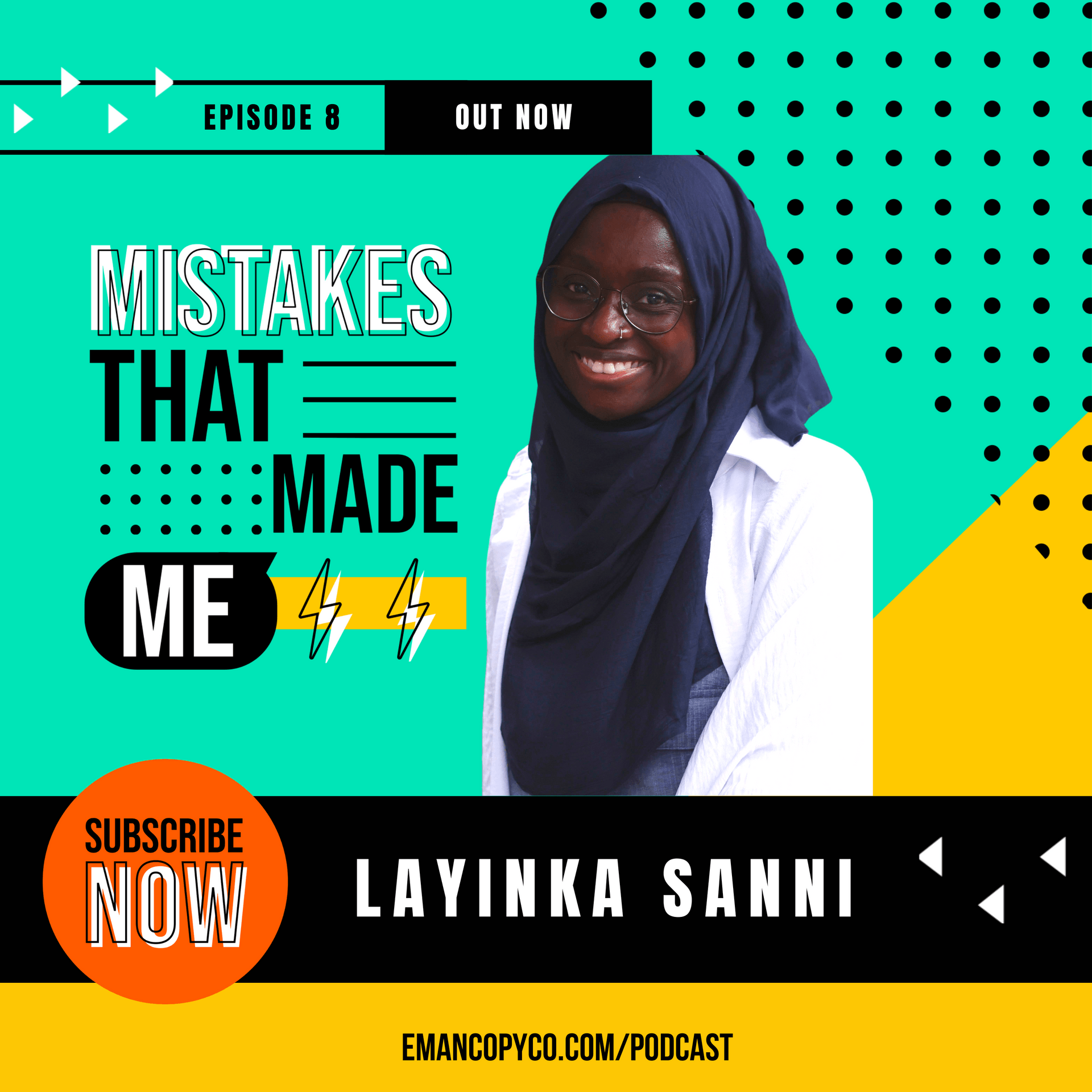 Episode cover for mistakes that made me with LaYinka Sanni