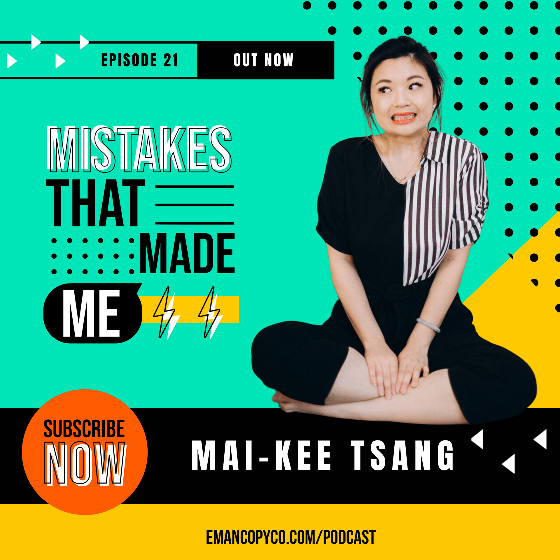 Episode cover for mistakes that made me with Mai-kee Tsang