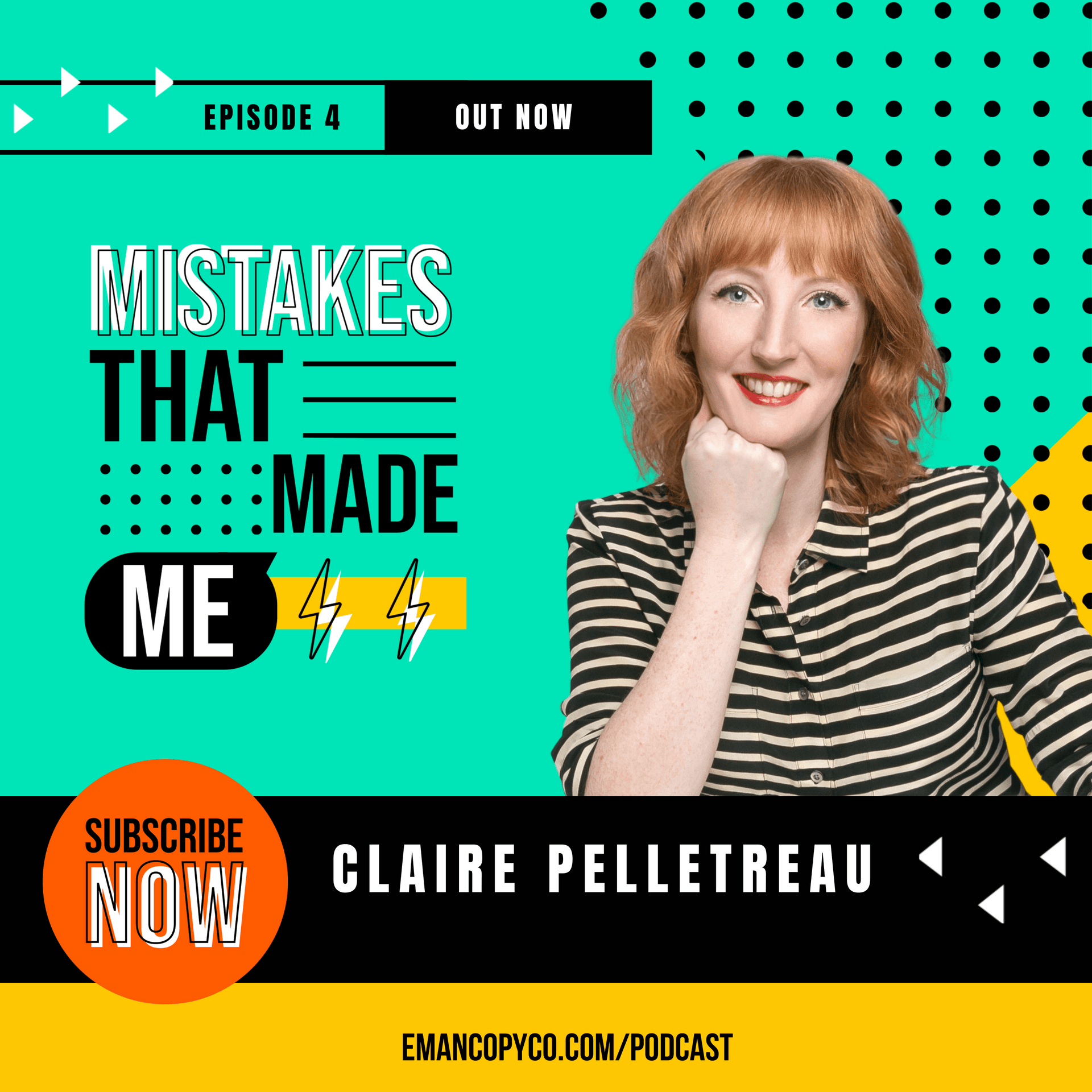 Episode cover for mistakes that made me with Claire Pelletreau