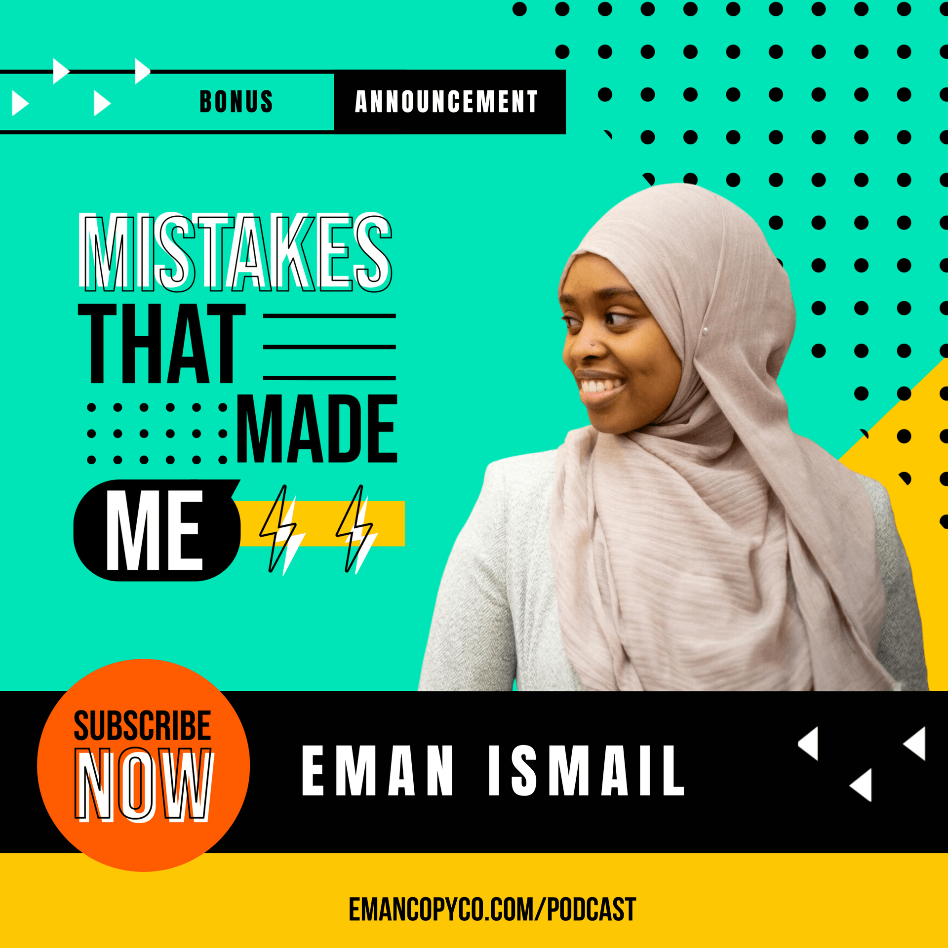 Episode cover for mistakes that made me with Eman Ismail